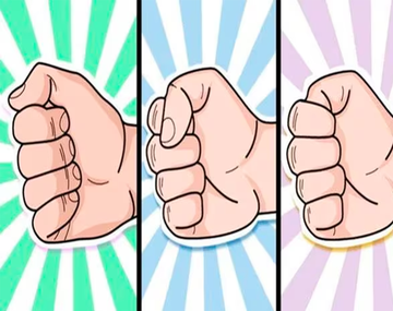 Test viral: la forma de cerrar el puño revelará cuál es el arma secreta de tu personalidad