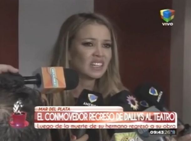 En medio del dolor, Dallys Ferreira volvió a hacer su espectáculo