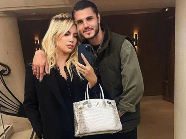 Aseguran que Mauro Icardi busca donar ropa y carteras de Wanda Nara