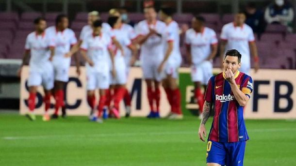 Con tres convocados por Scaloni en el campo, Barcelona y Sevilla igualaron 1-1