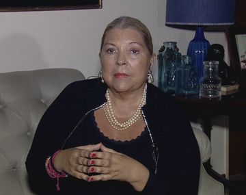 A Elisa Carrió se le cortó la luz
