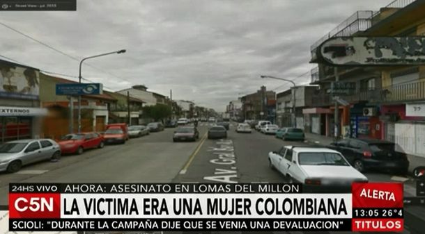 Asesinan de un balazo a una mujer colombiana en La Matanza