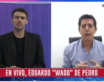 Wado de Pedro apuntó contra la oposición: Están jugando al límite de la institucionalidad