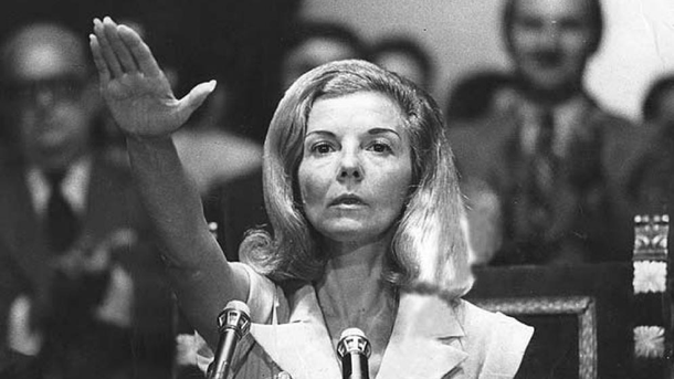 Isabel Perón en 1974.