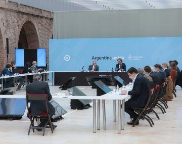 Arrancó la reunión de Gabinete convocada por el Presidente
