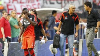 una preocupacion para river: alvarez balanta, un mes afuera por lesion una preocupacion para river: alvarez balanta, un mes afuera por lesion