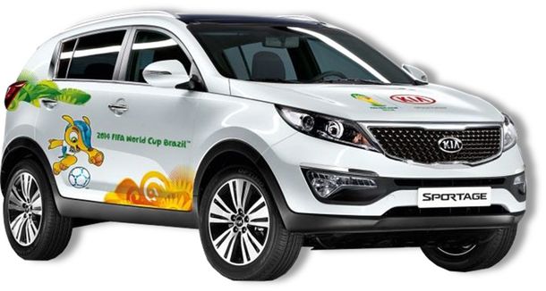 Los autos oficiales del Mundial