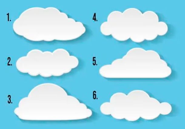 Test viral: descubrí quién te admira en secreto según la nube que elijas