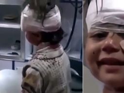 La sonrisa de la nena herida en Alepo La sonrisa de la nena herida en Alepo