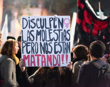 Marcha contra los femicidios