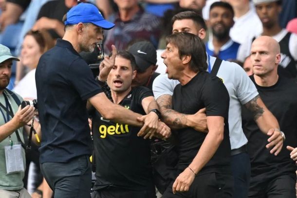 Escándalo entre Conte y Tuchel en Chelsea vs. Tottenham
