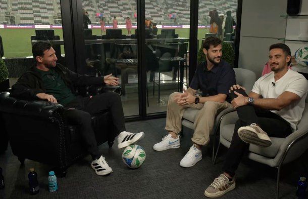 ¿Para eso vinieron hasta acá?: el picante adelanto de la entrevista de Lionel Messi en Luzu TV