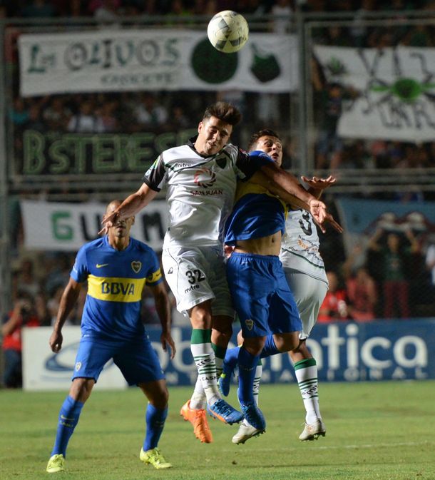 Las fotos del triunfo de Boca en San Juan