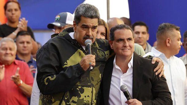 Nicolás Maduro y Alex Saab