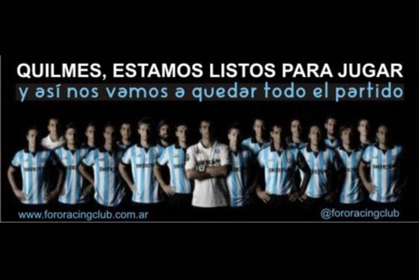 Insólito: hinchas de Racing amenazan a su equipo para que pierda