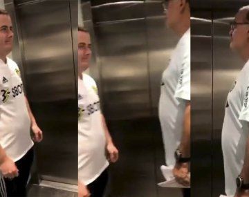 Un hincha del Leeds se encontró a Bielsa en un ascensor y su reacción da la vuelta al mundo