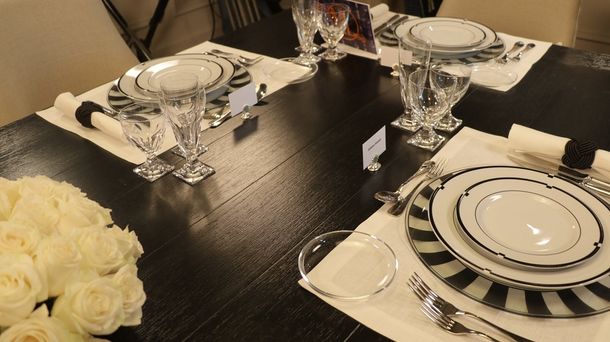 Mauricio Macri cena con Mirtha Legrand -&nbsp; Crédito: @mirthalegrand