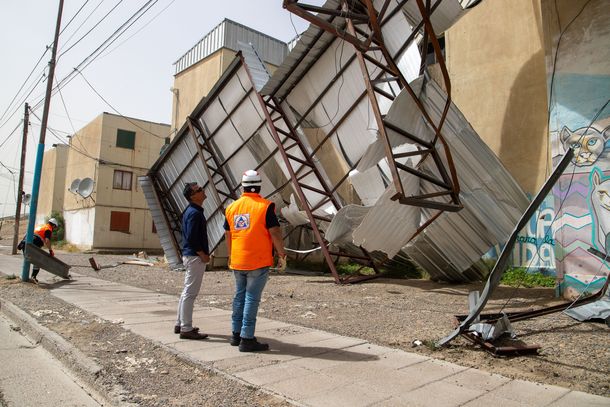 Chubut declaró el estado de emergencia climática por fuertes vientos de al menos 140 kilómetros por hora