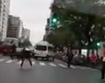 Fanáticos de River llenaron de piedras los micros con hinchas de Wilstermannn