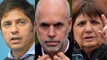 Axel Kicillof | Horacio Rodríguez Larreta | Patricia Bullrich Axel Kicillof | Horacio Rodríguez Larreta | Patricia Bullrich