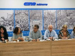 Conducción nacional de la CTA Autónoma.