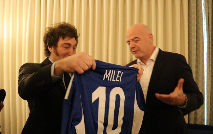 La explosiva crítica de la AFA a Milei por faltar a la reunión con Infantino