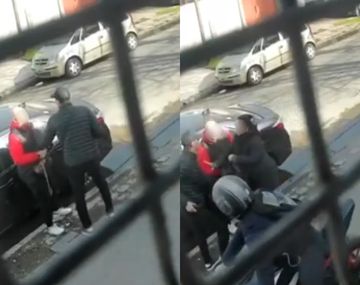 El ex policía y su pareja fueron asaltados por motochorros en Gerli