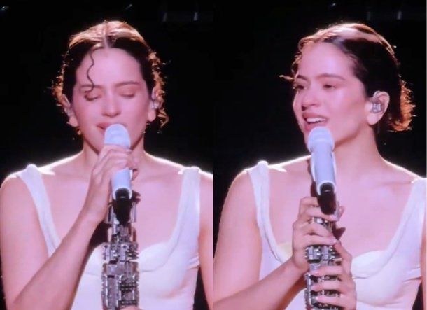 Rosalía arrancó las presentaciones del Lux Tour en Argentina.