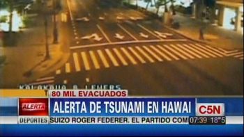 llego el tsunami a hawai pero con olas menores de lo previsto llego el tsunami a hawai pero con olas menores de lo previsto