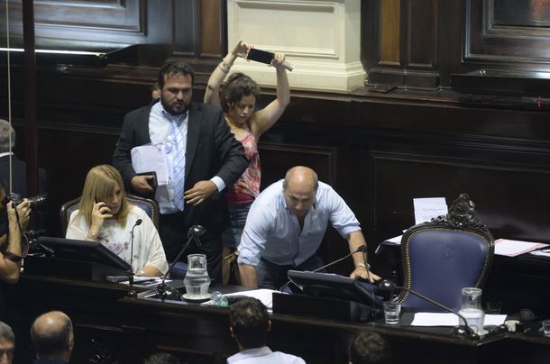 Hubo incidentes en el recinto también
