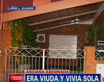 Robaron y degollaron a una anciana en su casa de José León Suárez