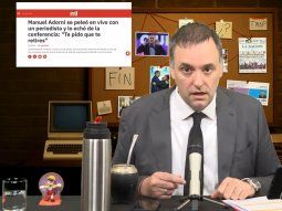 Manuel Adorni respondió a una nota de minutouno.com: No eché a ningún periodista, solo le pedí que se retire