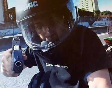 Habló el motociclista víctima de una emboscada en la autopista Ricchieri: Todo sincronizado