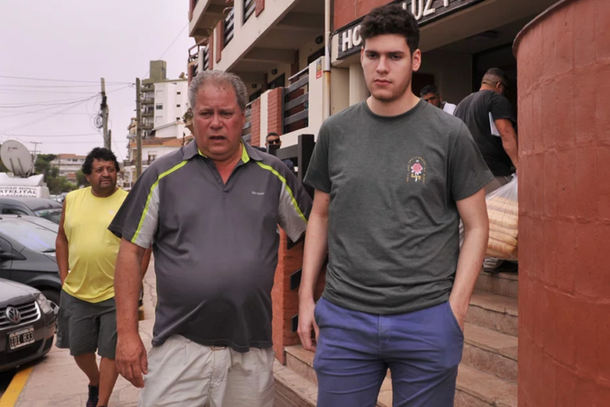 Pablo Ventura y su papá&nbsp;