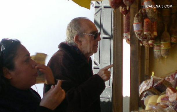 Barreda visitó La Rural y compró quesos y salames