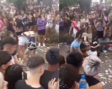 San Justo: brutal pelea de chicas durante una fiesta de egresados