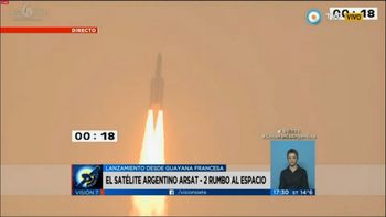 argentina tiene su segundo satelite en el espacio: lanzaron el arsat 2 argentina tiene su segundo satelite en el espacio: lanzaron el arsat 2