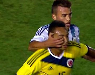 Un juvenil argentino se queda sin Sudamericano por esta infantil agresión