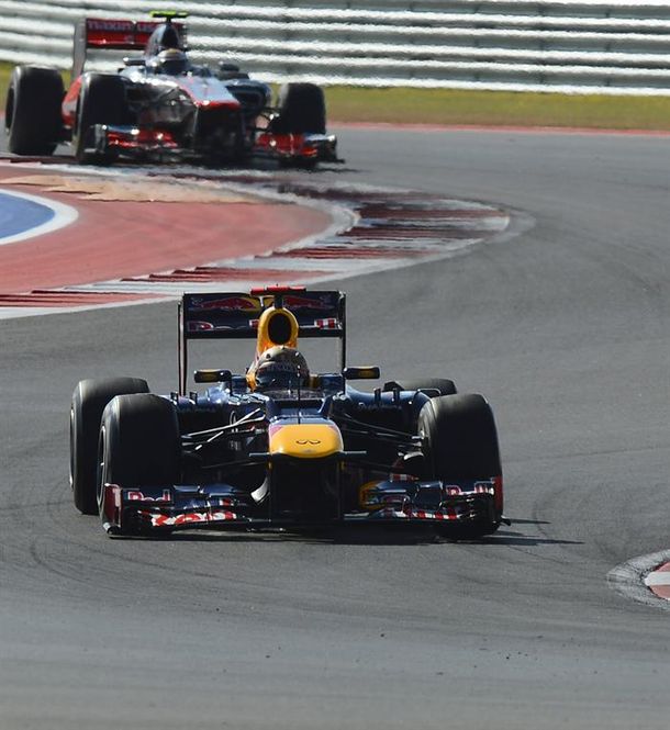 Vettel fue segundo y no pudo gritar campeón en EE.UU.