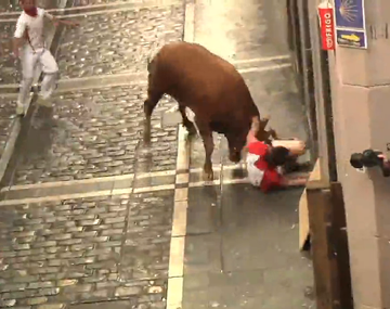 San Fermín: el último encierro fue uno de los más violentos
