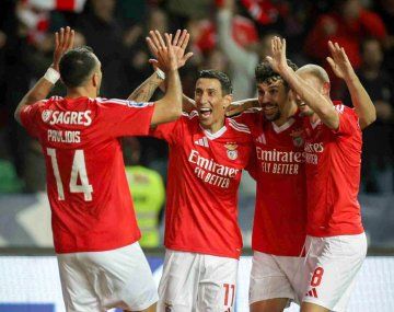 Video: Di María brilló con un doblete en la semifinal de la Copa de la Liga