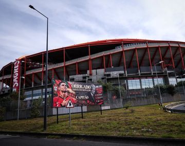 Aparecieron banderas en apoyo a Cristiano Ronaldo y contra Jorge Jesús en Portugal
