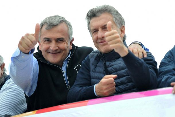 Gerardo Morales y Mauricio Macri