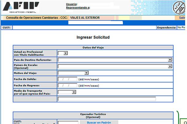 La AFIP sólo permite adquirir dólares para viajar al exterior