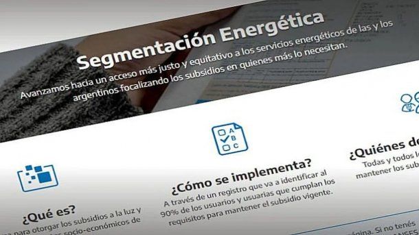 Tarifas: la Secretaría de Energía posterga el anuncio de la entrada en vigencia de la segmentación