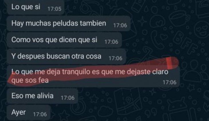 Los misóginos y agresivos audios de WhatsApp de un hombre a una mujer tras ser rechazado