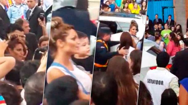El video de los abucheos a Vicky Xipolitakis en Paraguay