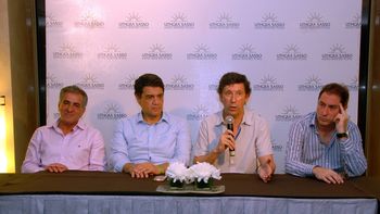 Jesús Cariglino, Jorge Macri, Gustavo Posse y Carlos Oreste Jesús Cariglino, Jorge Macri, Gustavo Posse y Carlos Oreste
