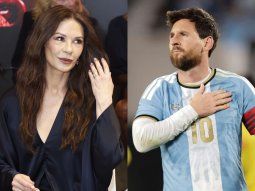 catherine zeta-jones sorprendio con un consejo para messi: que le de un descanso a miami catherine zeta-jones sorprendio con un consejo para messi: que le de un descanso a miami
