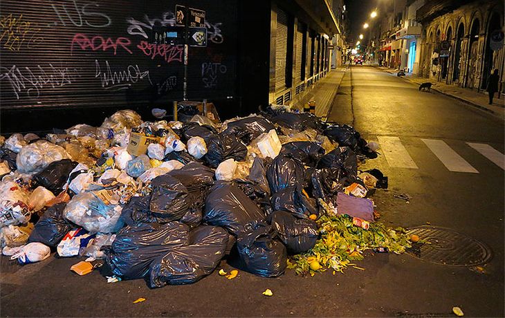 Recién el jueves se solucionaría el problema de la recolección